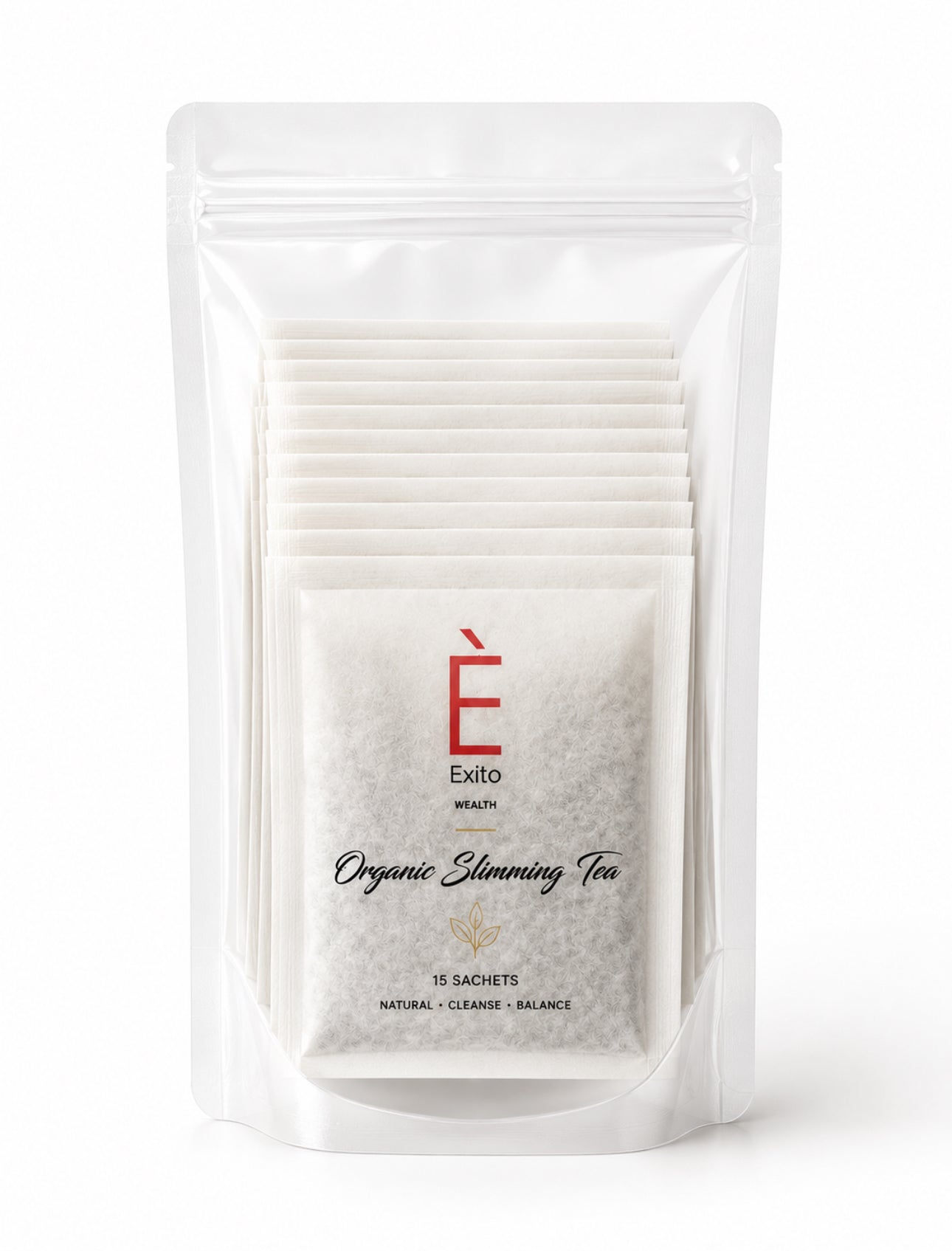 Exito Flat Tummy & Slimming Tea - 15 Tagless Teabags